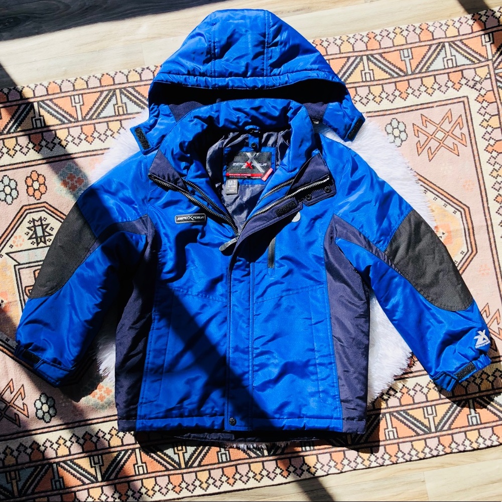 Boys Zero X posur Cold weather  Jacket water proof Like new